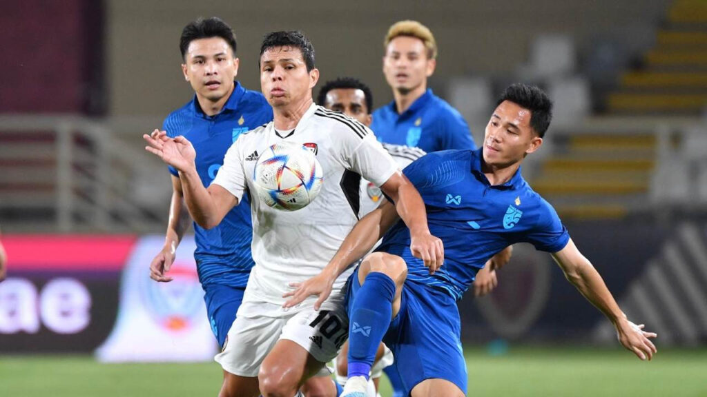 ทีมชาติไทย แพ้ ทีมชาติสหรัฐอาหรับเอมิเรตส์ ไป 0-2 ในศึกอุ่นเครื่อง ฟีฟ่าเดย์